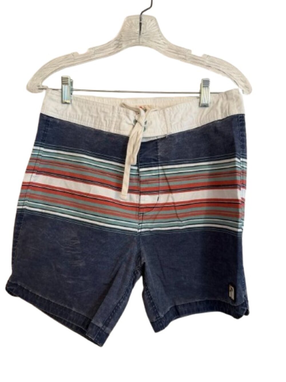 Marine Layer Men's Striped Board Shorts Size 32